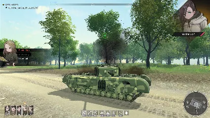 Panzer Knights - Churchill  Valentine DLC
