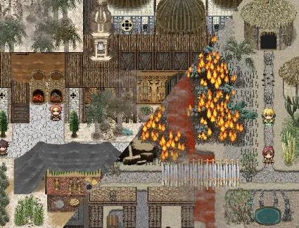 RPG Maker MZ - NEONPIXEL - Mega Landscape B set DLC