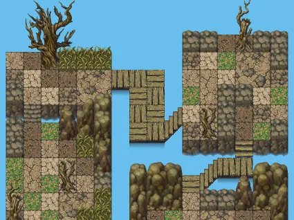 RPG Maker MZ - Grid Map Tiles RPG Maker Edition DLC
