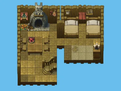 RPG Maker MZ - Grid Map Tiles RPG Maker Edition DLC