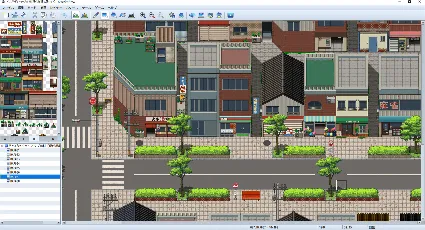 RPG Maker MZ - DorapixelMapChips - Modern JP Custom