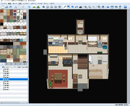 RPG Maker MZ - DorapixelMapChips - Modern JP Interiors
