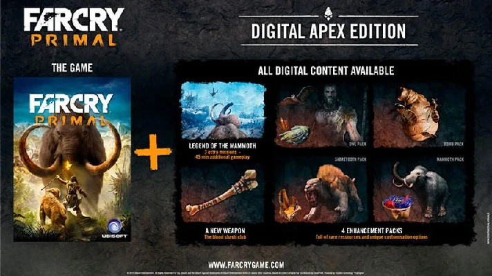 Far Cry Primal Apex Edition (Steam Gift RU)