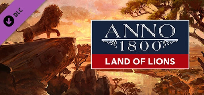 Anno 1800 - Land of Lions (Steam Gift RU)