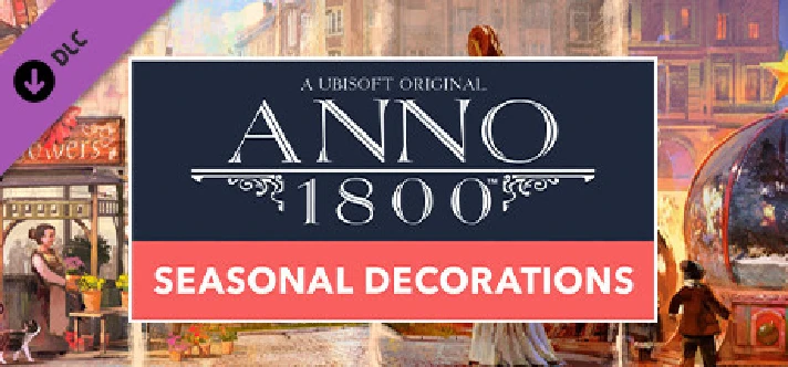 Anno 1800 - Seasonal Decorations Pack (Steam Gift RU)