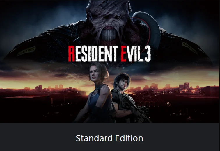 RESIDENT EVIL 3  PS4 / PS5 ТУРЦИЯ