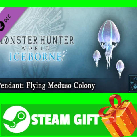 ⭐️ Monster Hunter World Iceborne Pendant Flying Meduso