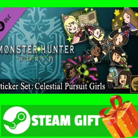 ⭐️ Monster Hunter World Sticker Set Celestial Pursuit G
