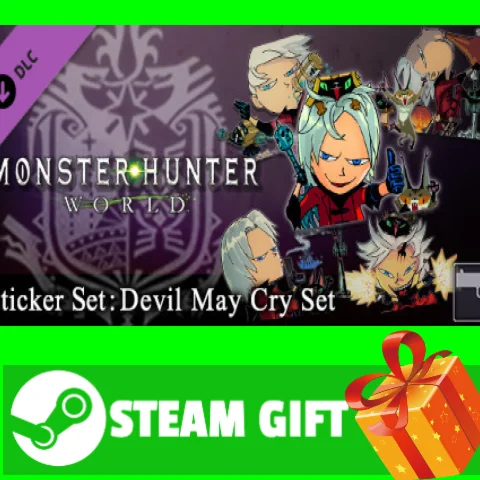 ⭐️ Monster Hunter World Sticker Set Devil May Cry Set