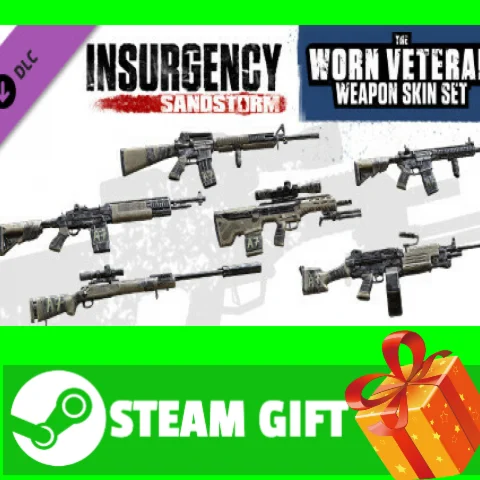⭐️ Insurgency: Sandstorm - Worn Veteran Weapon Skin Set