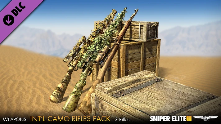 Sniper Elite 3 - International Camouflage Rifles Pack