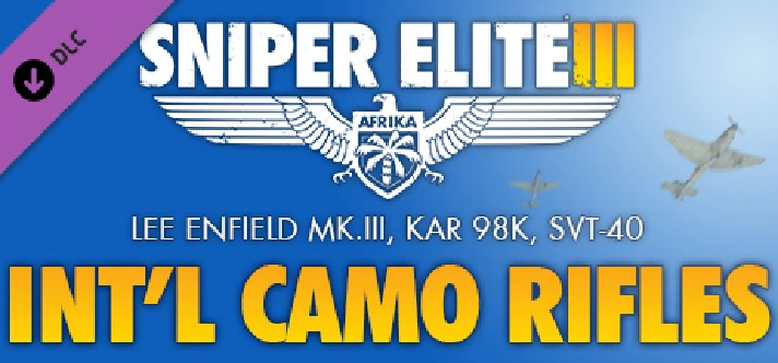 Sniper Elite 3 - International Camouflage Rifles Pack