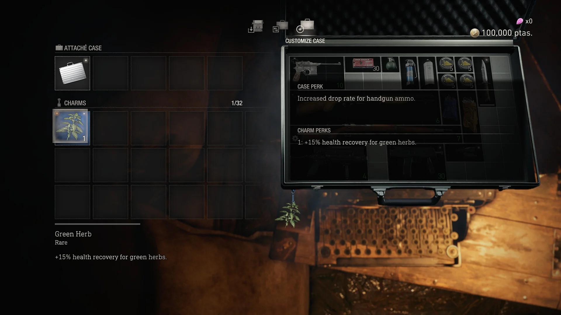 Resident Evil 4 Charm: 'Green Herb' (Steam Gift RU)