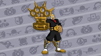Lethal League Blaze - Shining-Gold Super Winner outfit