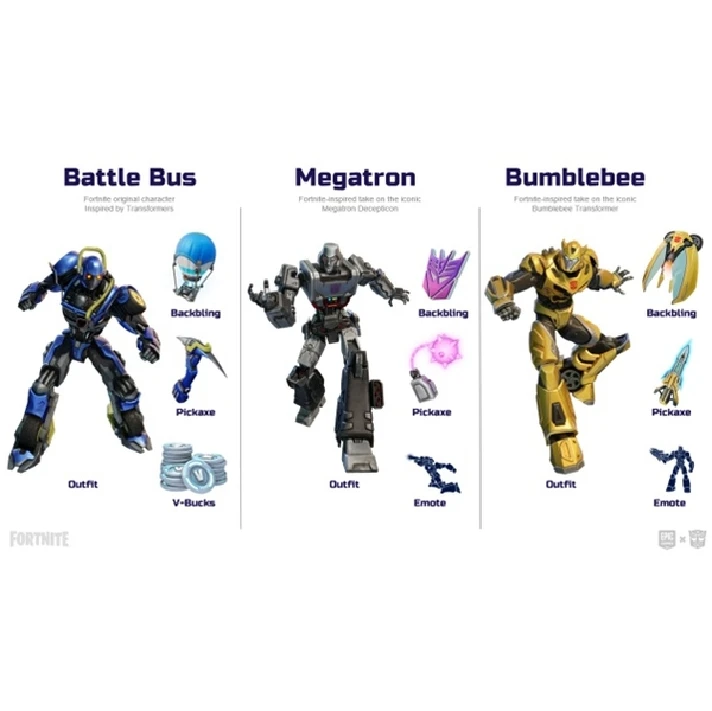 FORTNITE - TRANSFORMERS PACK XBOX ONE, X|S KEY