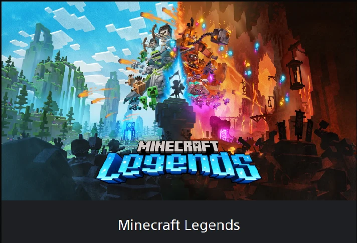 💥Minecraft Legends 🔵 PS5 / PS4 🔴TR🔴