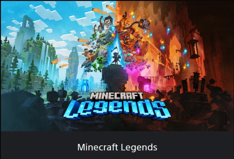 Minecraft Legends  PS5 / PS4 TR