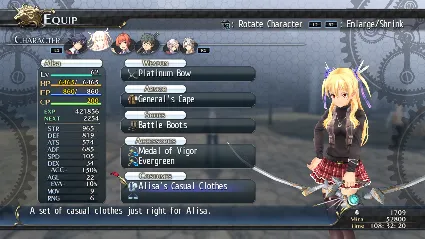 The Legend of Heroes: Trails of Cold Steel - Alisa's Ca