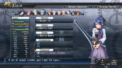 The Legend of Heroes: Trails of Cold Steel - Laura's Ca