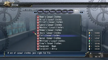 The Legend of Heroes: Trails of Cold Steel - Fie's Casu