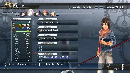 The Legend of Heroes: Trails of Cold Steel - Gaius' Cas