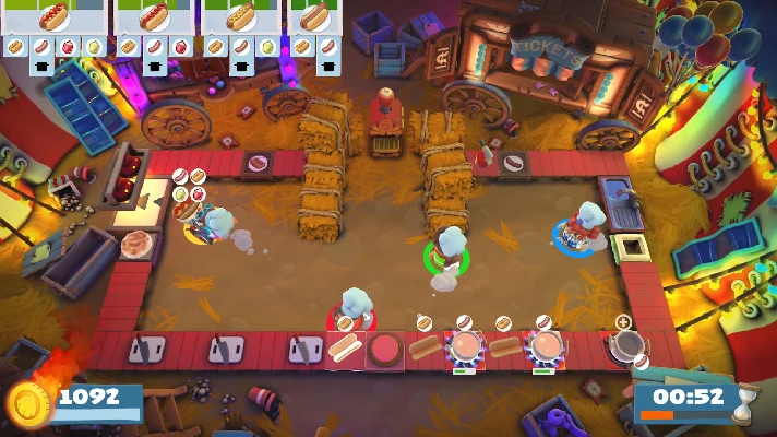 Overcooked! 2 - Carnival of Chaos (Steam Gift RU)