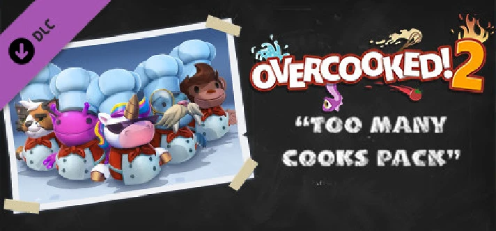 Overcooked! 2 - Too Many Cooks Pack (Steam Gift RU)