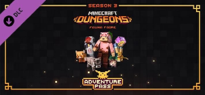 Minecraft Dungeons: Fauna Faire Adventure Pass Steam RU