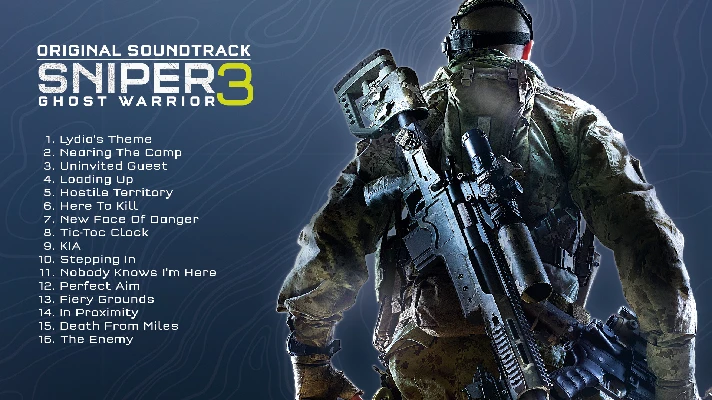 Sniper Ghost Warrior 3 Instrumental Original Soundtrack