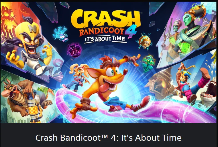 Crash Bandicoot 4  PS5/PS4 TR