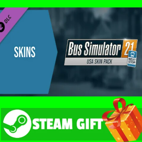 ⭐️ Bus Simulator 21 Next Stop - USA Skin Pack STEAM
