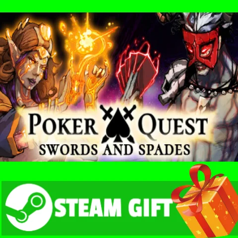 ⭐️ВСЕ СТРАНЫ⭐️ Poker Quest: Swords and Spades STEAM