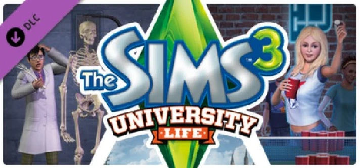 The Sims 3: University Life (Steam Gift RU)