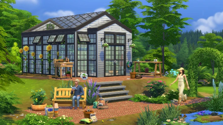 The Sims 4 Greenhouse Haven Kit (Steam Gift RU)