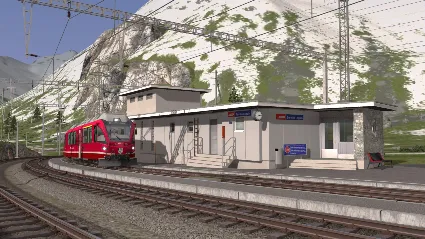 Train Simulator: Bernina Pass: St Moritz – Poschiavo Ro