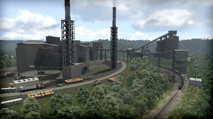 Train Simulator: NS Coal District + NS SD40-2 High Nose