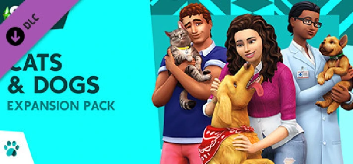 The Sims 4 Cats & Dogs (Steam Gift RU)