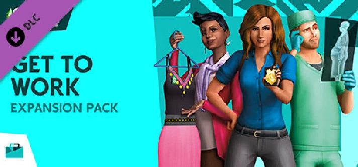 The Sims 4 Get To Work (Steam Gift RU)