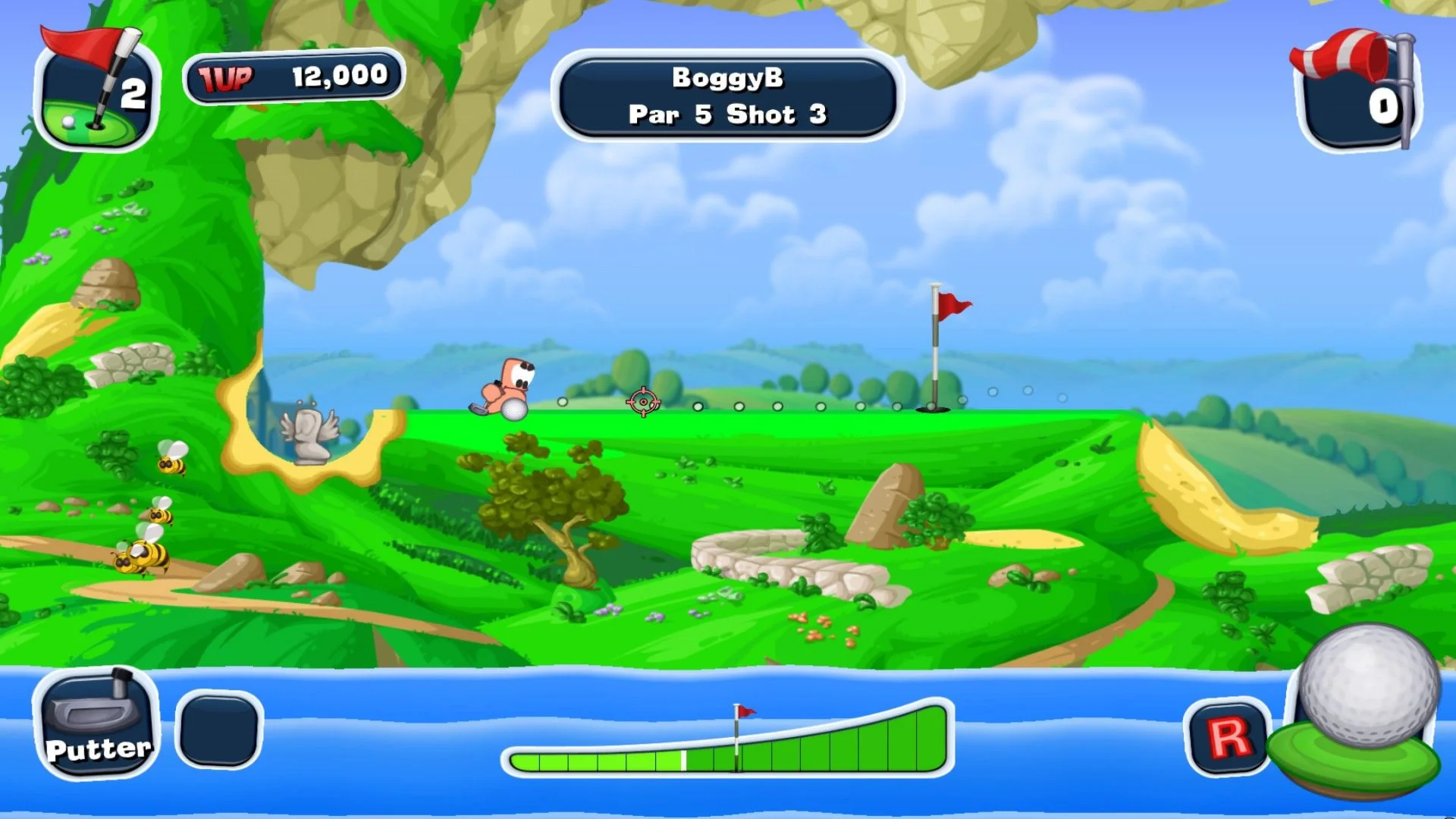 Worms Crazy Golf (Steam Gift Россия)