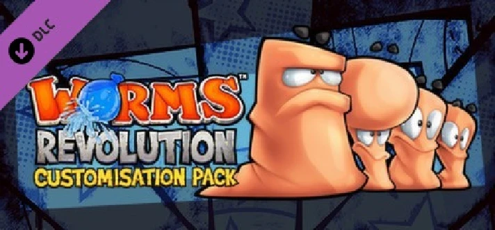 Worms Revolution - Customization Pack (Steam Gift RU)