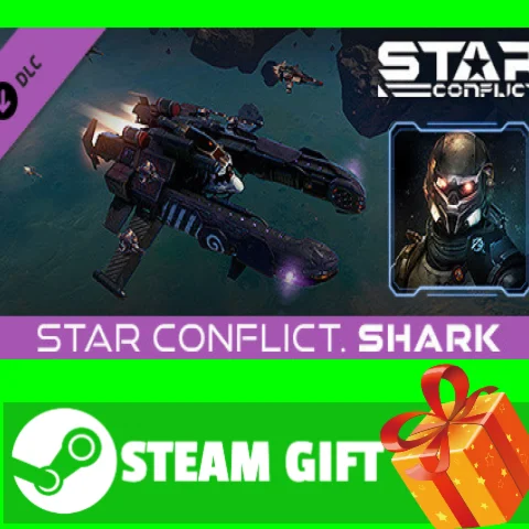 ⭐️ВСЕ СТРАНЫ+РОССИЯ⭐️ Star Conflict - Shark Steam Gift