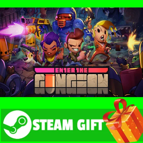 ⭐️ВСЕ СТРАНЫ+РОССИЯ⭐️ Enter the Gungeon Steam Gift
