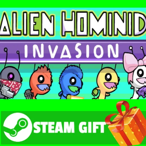 ⭐️ВСЕ СТРАНЫ+РОССИЯ⭐️ Alien Hominid Invasion Steam Gift