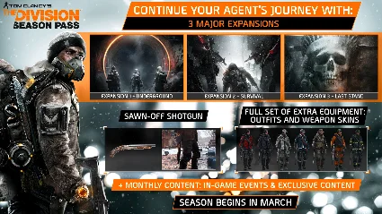 Tom Clancy's The Division™ - Season Pass DLC STEAM ⚡ ️
