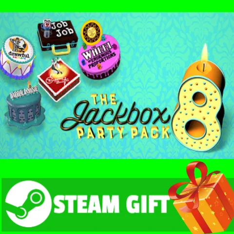 ⭐️ВСЕ СТРАНЫ+РОССИЯ⭐️ The Jackbox Party Pack 8 STEAM