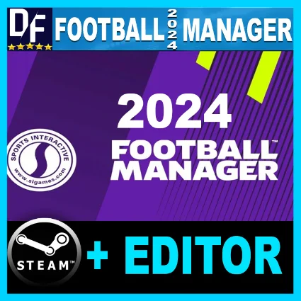⚽ ︎Football Manager 2024 + In-Game Editor ✔ ️STEAM Аккаунт