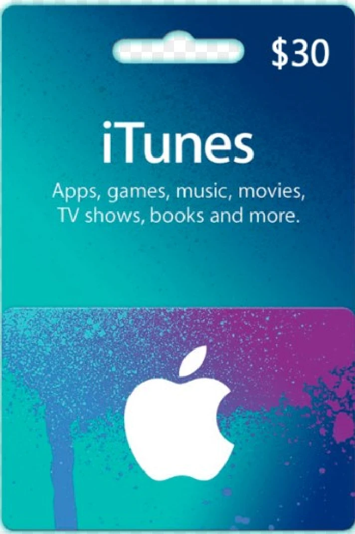 🟢ITunes Gift Card 30 USD (USA)🔑