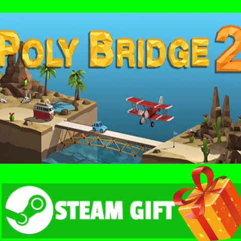 ⭐️ВСЕ СТРАНЫ+РОССИЯ⭐️ Poly Bridge 2 Steam Gift