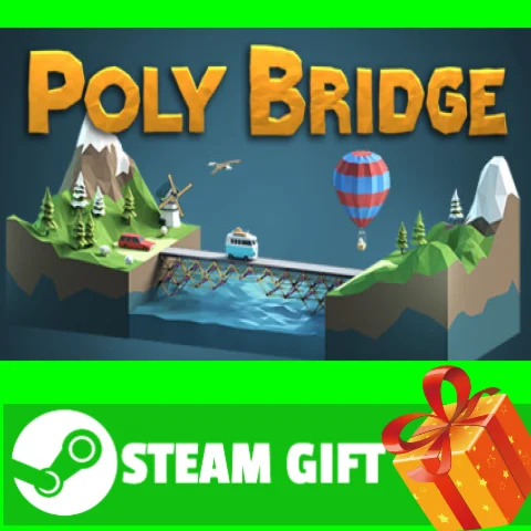 ⭐️ВСЕ СТРАНЫ+РОССИЯ⭐️ Poly Bridge Steam Gift