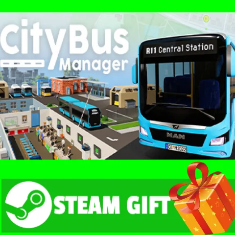 ⭐️ВСЕ СТРАНЫ+РОССИЯ⭐️ City Bus Manager Steam Gift